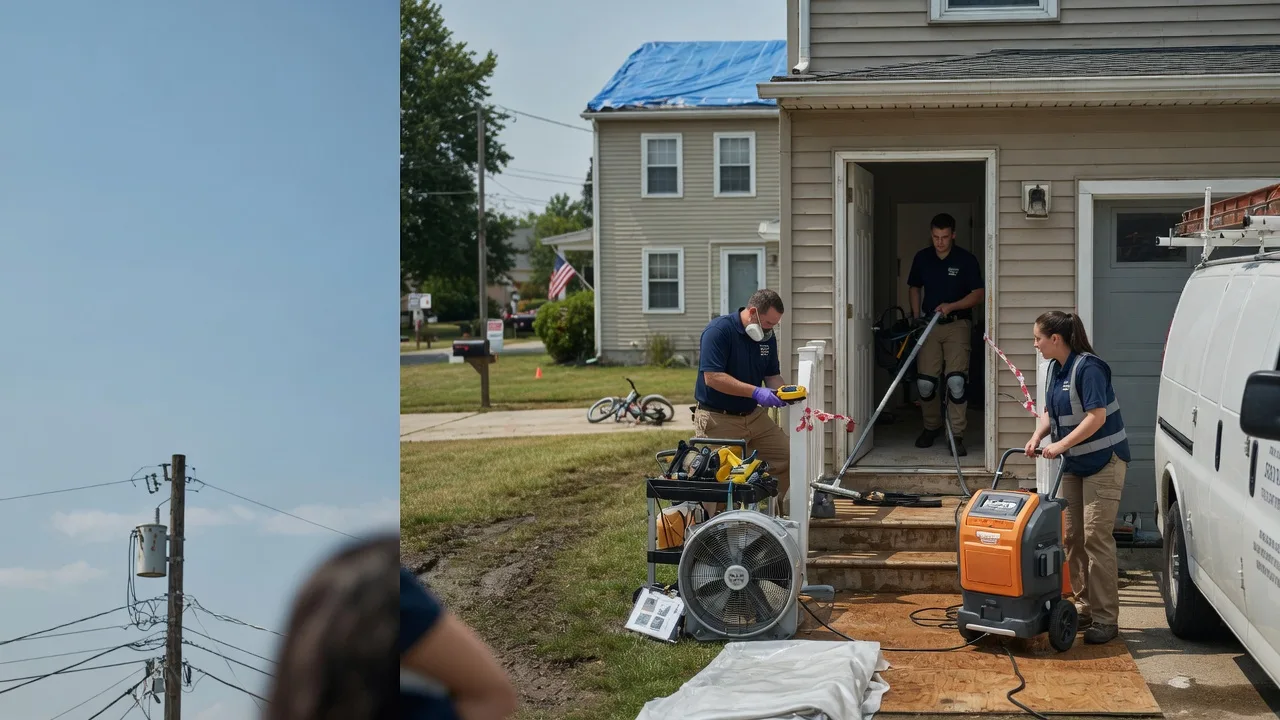 Water Damage Repair in Kendall, WI near me